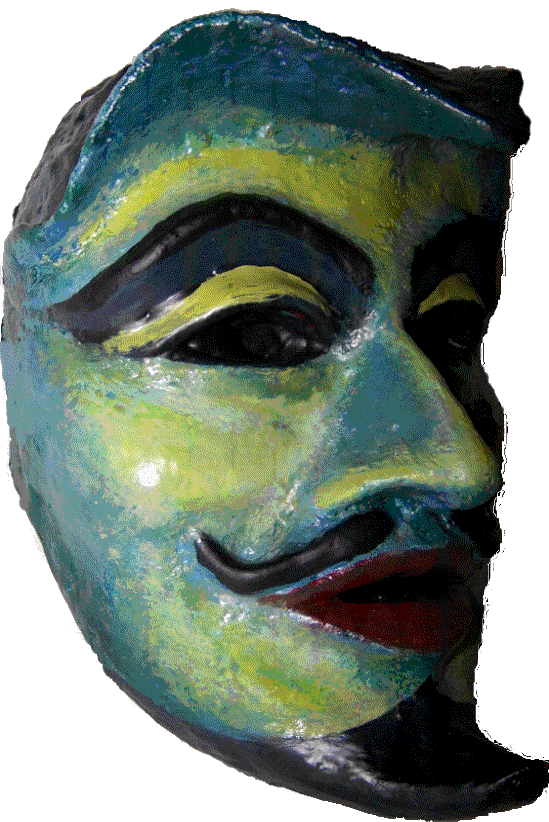 Green Face Right